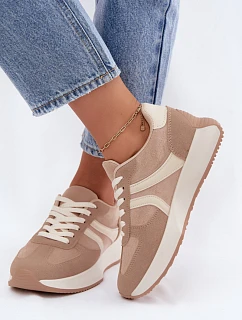 Dámske tenisky na platforme Beige Laurelia