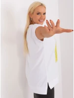 Blúzka RV BZ 8863.88 bielo zelená