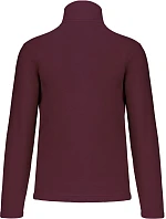 Kariban K 912 Mikina z mikrofleecu so zipsom na 1/4 dĺžky „Enzo“ 20.K912 wine