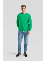 Fruit of the Loom Lightweight Raglan Sweat Pánska mikina s raglánovými rukávmi 16.2138 kráľovská modrá