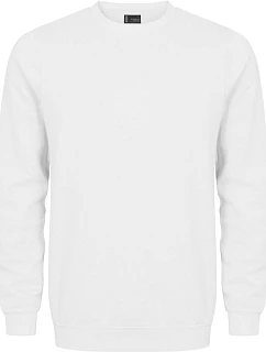 Promodoro 5077 Unisex pracovná mikina – EXCD 40.5077 biela