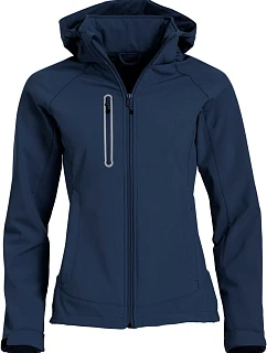 Clique Milford Jacket Women Dámska 3-vrstvová softshellová bunda 67.0928 tmavomodrá