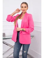 Bunda s klopami elegantná ružová