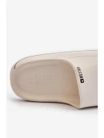 Lekkie Klapki Damskie Big Star NN274A043 Białe