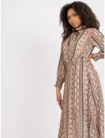 Šaty DHJ SK 15177 1.04P tmavá lila