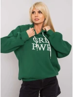 Mikina EM BL 651/3.39X tmavo zelená