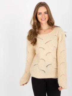 Dámsky sveter TW SW BI 9030 08 béžový