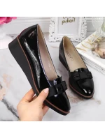 Dámske poltopánky W JAN71 Black - VINCEZA