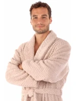 Pánsky župan Athena 2116 peanut - Vestis