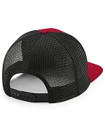 Beechfield B 664 6-panelová čiapka „Original Trucker“ 53.0664 klasická červená/čierna