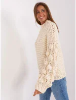 Jumper AT SW 2382.97P svetlo béžová