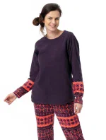 Kľúč LHS 336 B23 long/r S-XL dámske pyžamo Kľúč LHS 336 B23 long/r S-XL dámske pyžamo