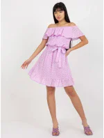 LK SK šaty 508610.23 svetlo fialové