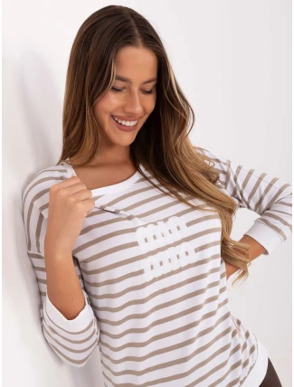 Blúzka RV BZ A790.47 bielo-béžová