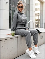 Dámska tepláková súprava SERINE dark grey FashionStreet AY0646