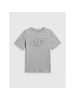 Chlapčenské tričko s potlačou 4F 4FJRSS26TTSHM3599-10S