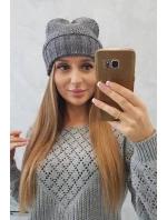 Dámska čiapka Danuta K331 tmavo šedá