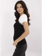 NM TS Tričko V7940.17 čiernobiele