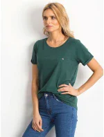 Tričko RV TS 4838.17P tmavo zelená