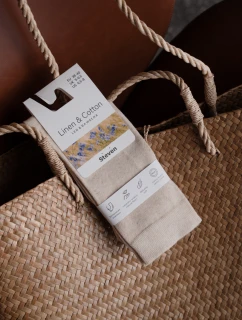 Dámske ponožky s plátnom 194