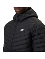 Pánska bunda 4F M0852 deep black 4FWSS26TDJAM0852 20S pánska