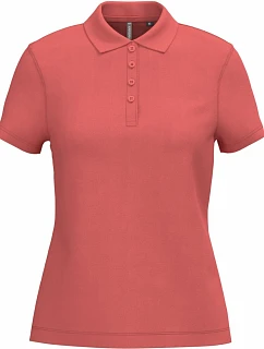 Kariban K 255 Dámske polo tričko z piké 20.K255 true coral
