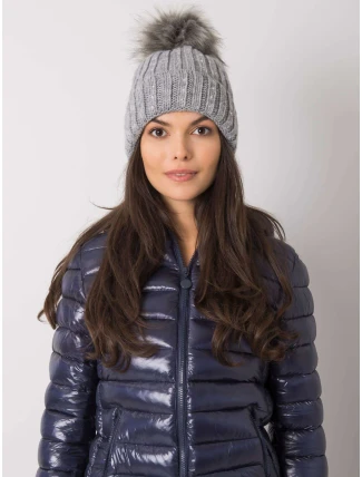 Dámska čiapka.93 sivá