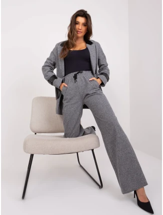 LK SP nohavice 509429 3.02X sivá čierna LK SP nohavice 509429 3.02X sivá čierna