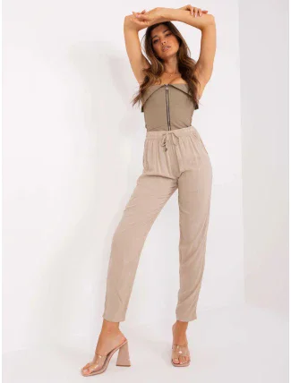 Dámske nohavice D73760M61869O 001 Béžová - Sublevel