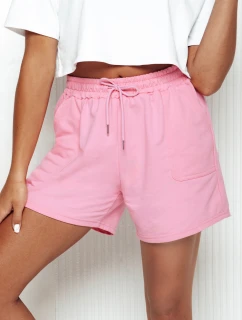 Dámske teplákové šortky PELLA pink FashionStreet SY0410