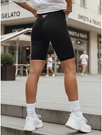 Dámske nohavice s vysokým pásom, čierne, FashionStreet SY0562