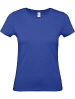 B&C #E150 /women Dámske tričko 01.002T kobaltovo modré