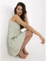 Šaty WN SK V103 1.05 pistácie Šaty WN SK V103 1.05 pistácie
