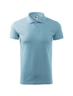 Single J. pánske polo tričko sky blue