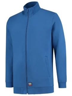 Tepláková bunda Prateľná 60 °C unisex mikina kráľovská modrá