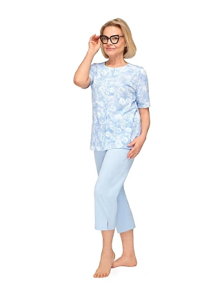 Pyžamo Martel Maria I 200 cr/r 3XL-4XL dámske nezapnuté Pyžamo Martel Maria I 200 cr/r 3XL-4XL dámske nezapnuté