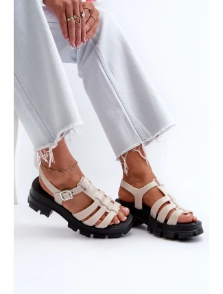 Pachnące Sandały Damskie ZAXY NN285040 Jasnobeżowe
