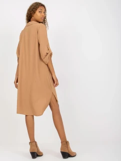 Šaty DHJ SK 16328.33 ťava