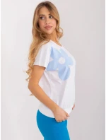 Blúzka RV BZ 9628.26X biela a modrá