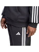 Pánske nohavice adidas Essentials 3-Stripes Single Jersey, čierne, KY6611