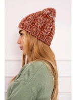 Fleecová čiapka Melisa K241 červená