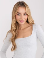 Blúzka WT BZ A1217.74 svetlosivá