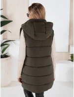 Dámska prešívaná vesta TOLIS zelená FashionStreet TY3299