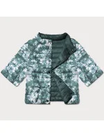 Dámska bunda 3/4 rukáv Plus Size Minority Jacket Dark Mint/Windbreaker (M23-7010-253) Dámska bunda 3/4 rukáv Plus Size Minority Jacket Dark Mint/Windbreaker (M23-7010-253)
