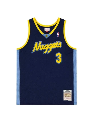 Mitchell & Ness NBA Swingman Denver Nuggets Allen Iverson Jersey SMJY4205-DNU06AIVASBL Pánske Mitchell & Ness NBA Swingman Denver Nuggets Allen Iverson Jersey SMJY4205-DNU06AIVASBL Pánske