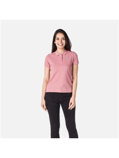 ROSSIGNOL W Logo Polo tričko ružové