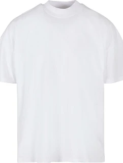 Build your Brand BY 230 Pánske tričko „Mock Neck“ 56.0230 biele