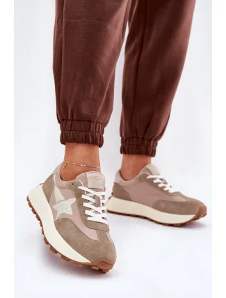 Športová obuv na platforme model 209467 Step in style Športová obuv na platforme model 209467 Step in style