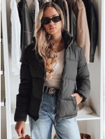 Dámska prešívaná bunda LAROSE black FashionStreet TY3767 Dámska prešívaná bunda LAROSE black FashionStreet TY3767