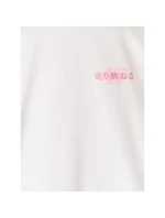 Dievčenské tričko oversize s potlačou 4F 4FJRAW25TTSHF2935-11S